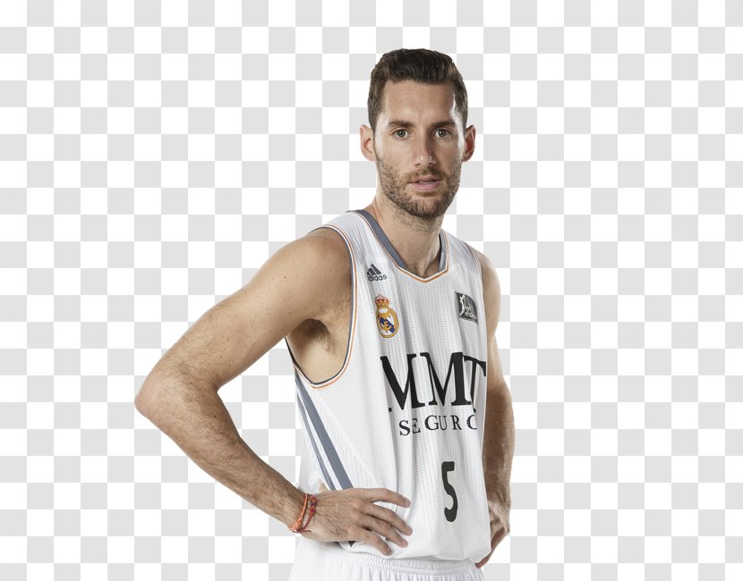 Sergio Llull Real Madrid Baloncesto C.F. T-shirt La Liga Transparent PNG