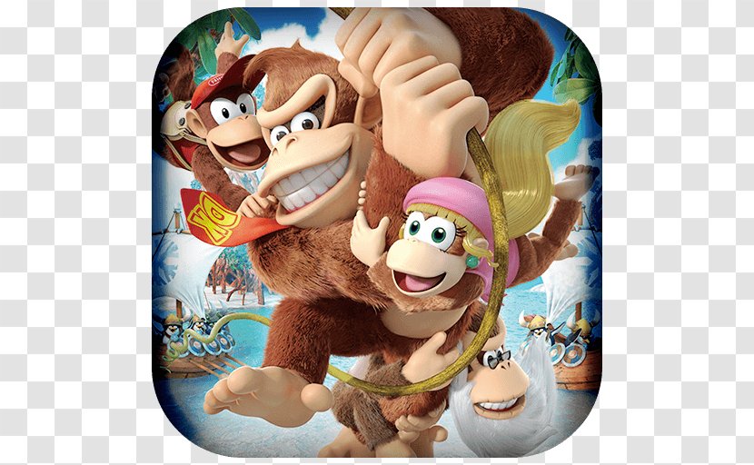 Donkey Kong Country: Tropical Freeze Country Returns Wii U Nintendo Switch - Video Games Transparent PNG