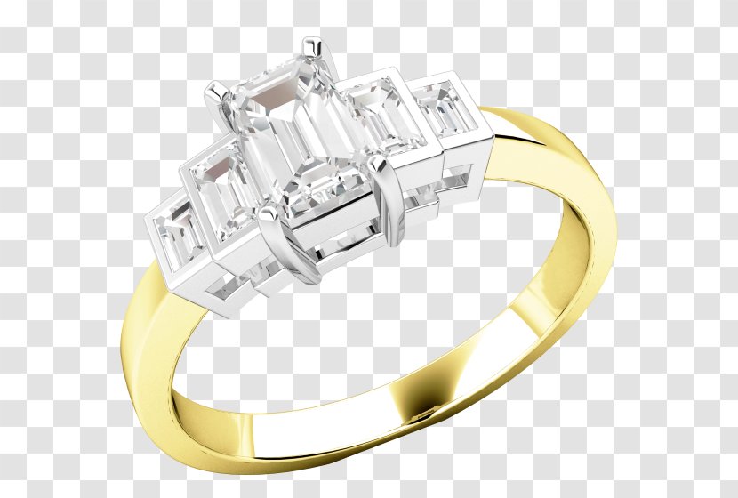 Engagement Ring Gemstone Diamond Jewellery - Art Deco Rings Transparent PNG