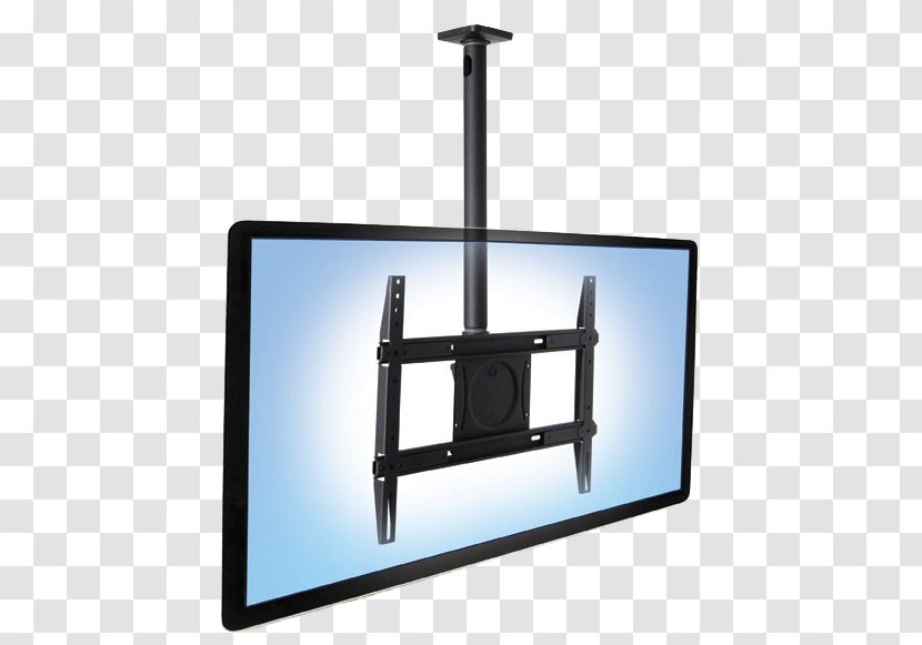 LCD Television Flat Panel Display LED-backlit Ceiling - Digital Signs Transparent PNG