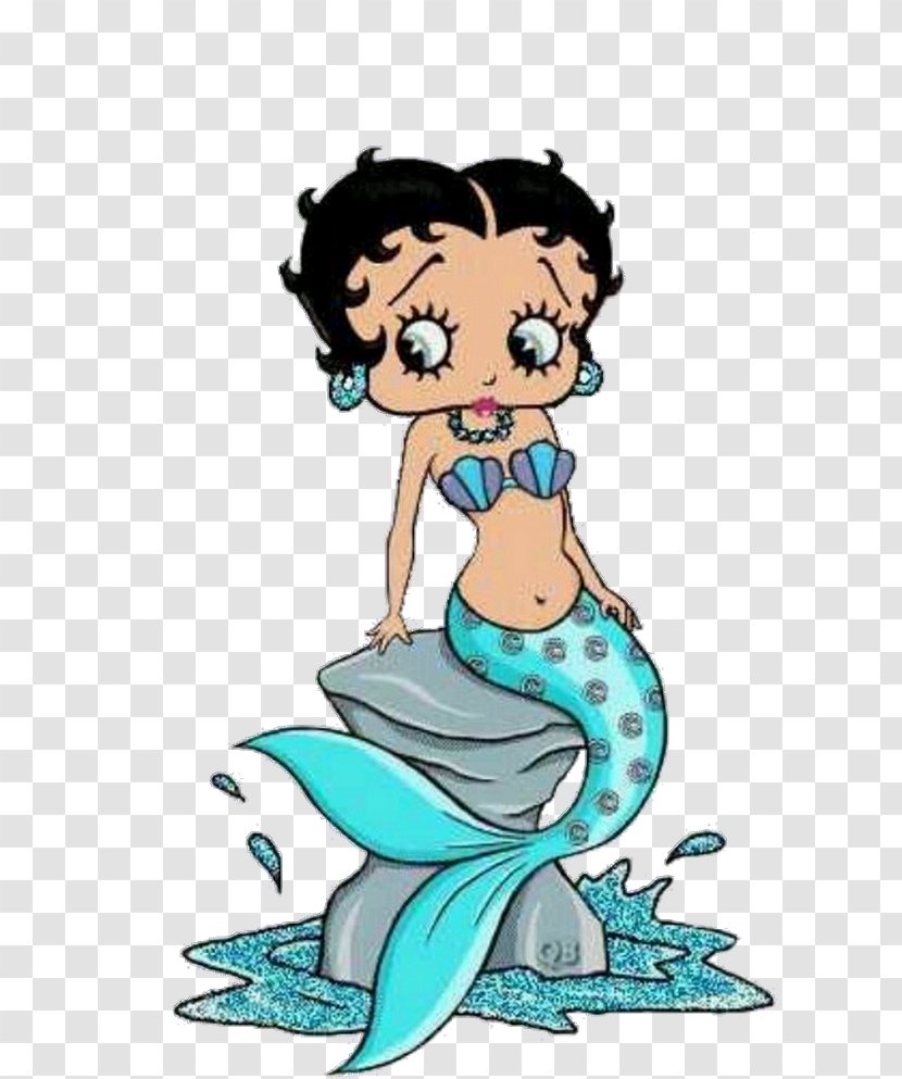 Betty Boop Image GIF Animated Cartoon - Watercolor - Animation Transparent PNG
