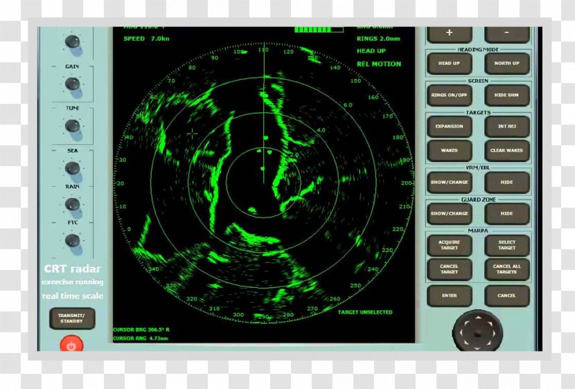 Marine Radar Simulation Ship System - Electronic Device Transparent PNG