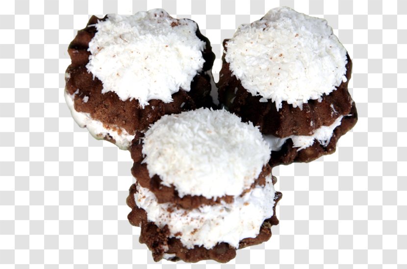 Coconut Candy Chocolate Snack Cake Powdered Sugar Transparent PNG