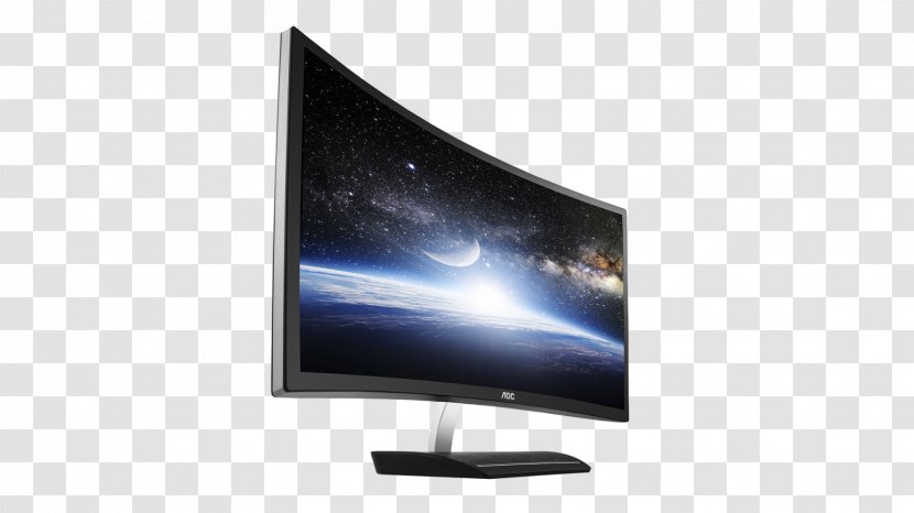 LCD Television Computer Monitors LED-backlit AOC International Liquid-crystal Display - Screen - Aoc Transparent PNG
