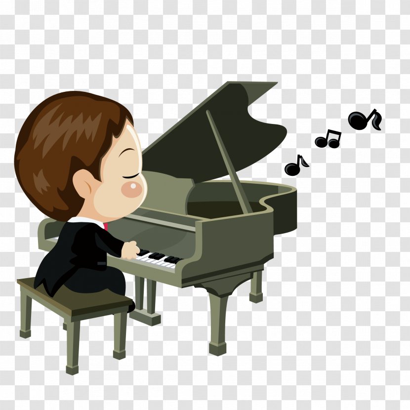 Piano Musical Composition Pianist - Tree - Notes, School Brochures Transparent PNG