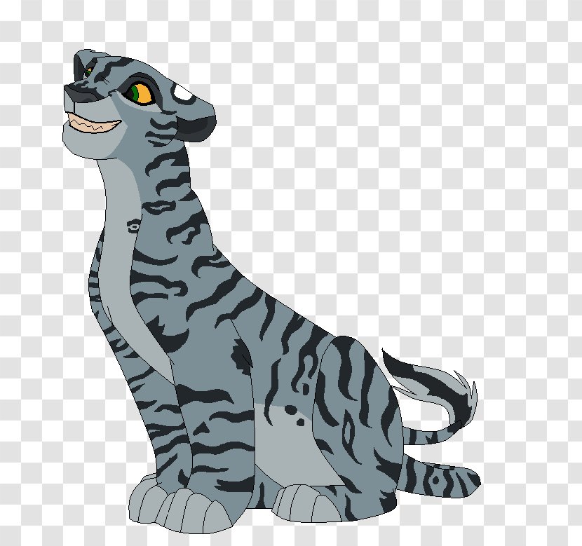 Big Cat Dog Cartoon Tail - Like Mammal Transparent PNG