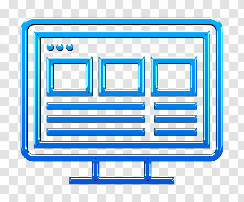 Design Thinking Icon Monitor Icon Web Design Icon Transparent PNG