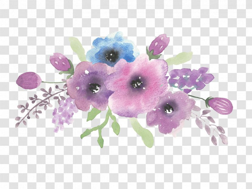 Watercolor Painting Drawing Watercolor: Flowers - Paint - Flower Transparent PNG