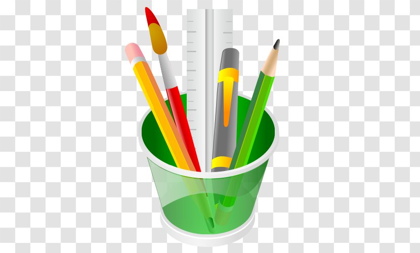 Pencil Drawing Stationery Clip Art - Vector Transparent PNG