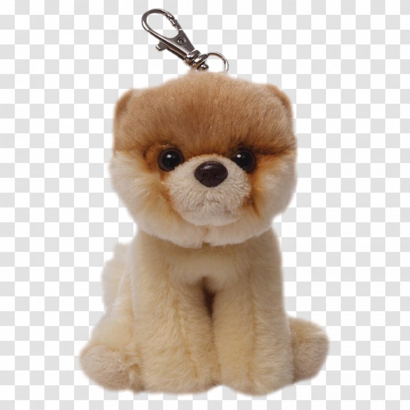 Pomeranian Boo Stuffed Toy Gund - Heart - Dog Image Transparent PNG