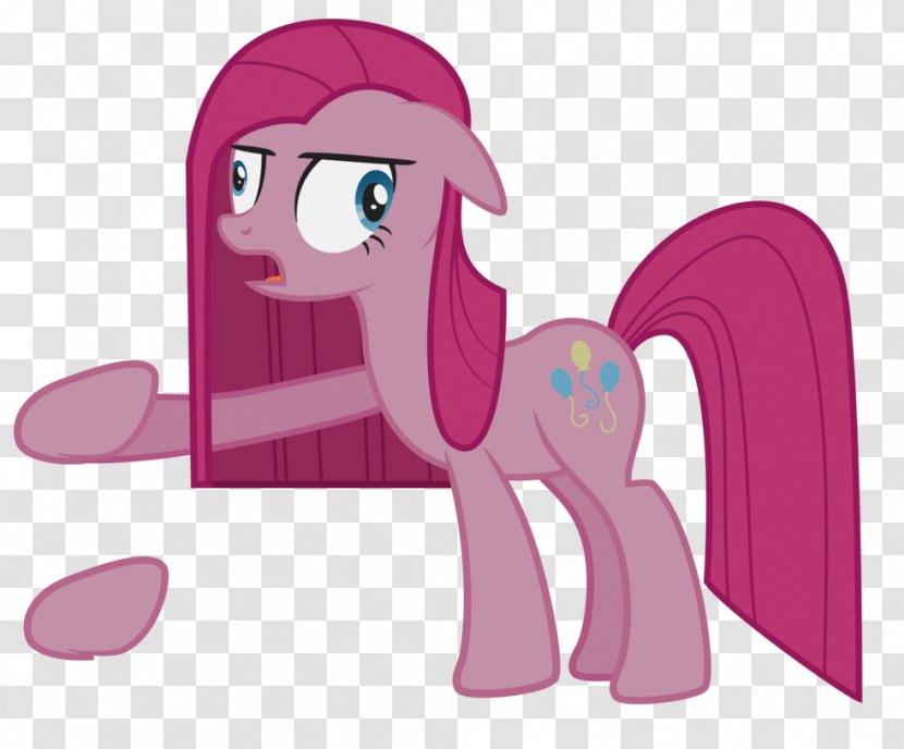 Pinkie Pie Pony Rainbow Dash Party Of One - Cartoon - Tree Transparent PNG