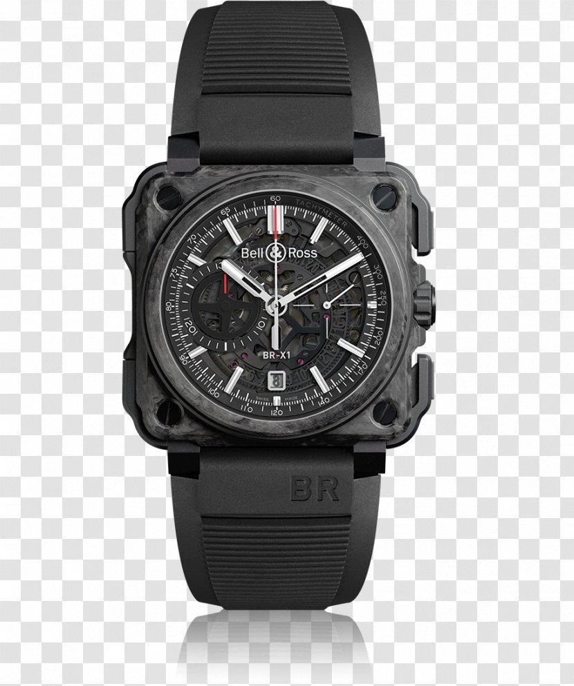 Bell & Ross BR-X1 Baselworld Watch Chronograph - Accessory Transparent PNG