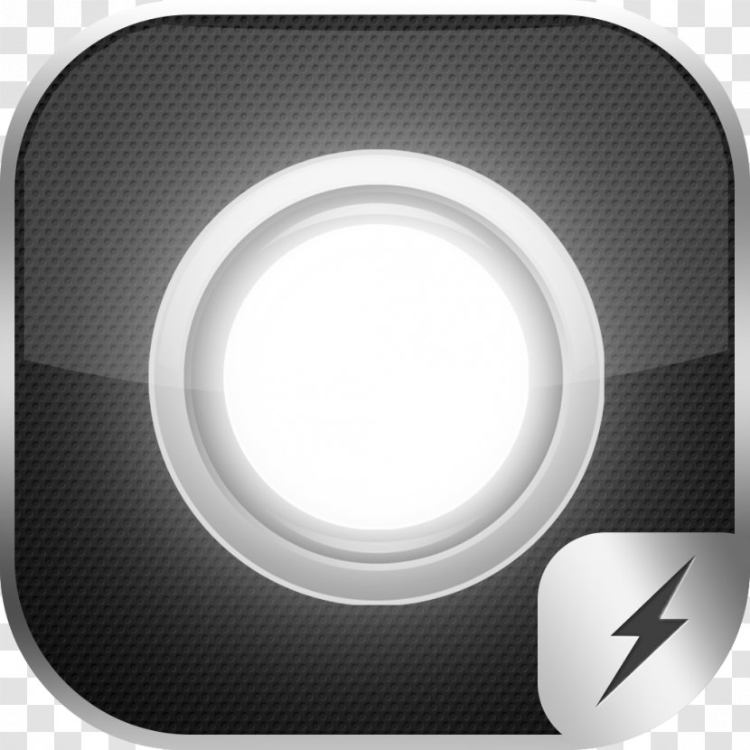 Electronics Circle - Multimedia - Flashlight Button Transparent PNG