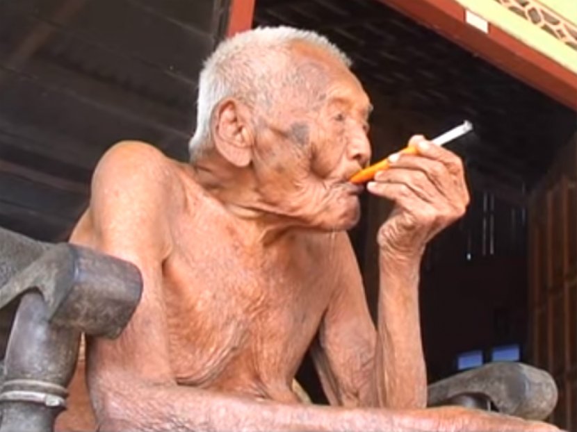 Sragen December 31 Longevity Male - Silhouette - OLD MAN Transparent PNG