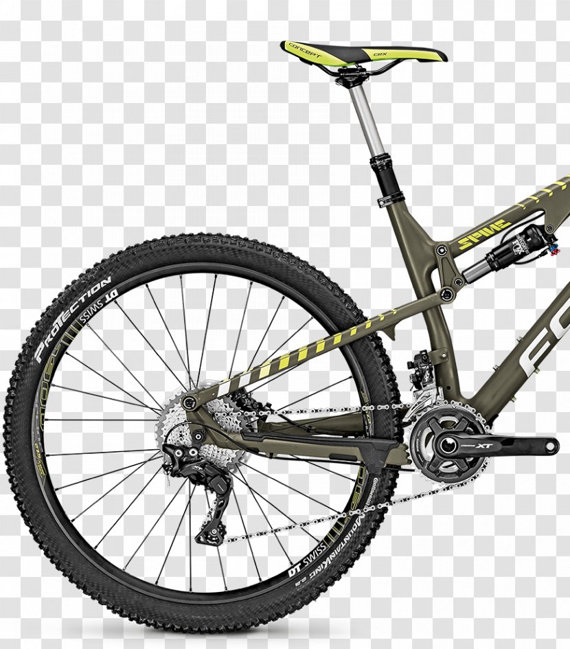 Bicycle Mountain Bike Enduro Shimano SLX RockShox - Rim - FOCUS Transparent PNG