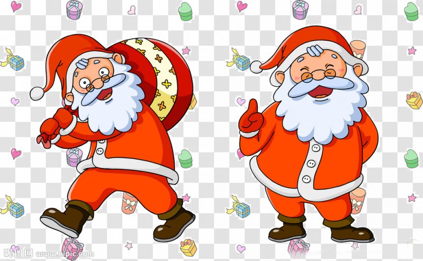 Santa Claus Christmas U8056u8a95u8001u4eba Child Gift - Decoration Transparent PNG