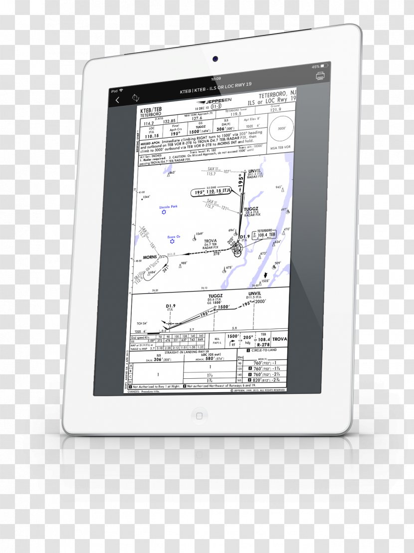 Electronic Flight Bag Jeppesen Fashion Avionics - Alt Attribute - Text Plate Transparent PNG