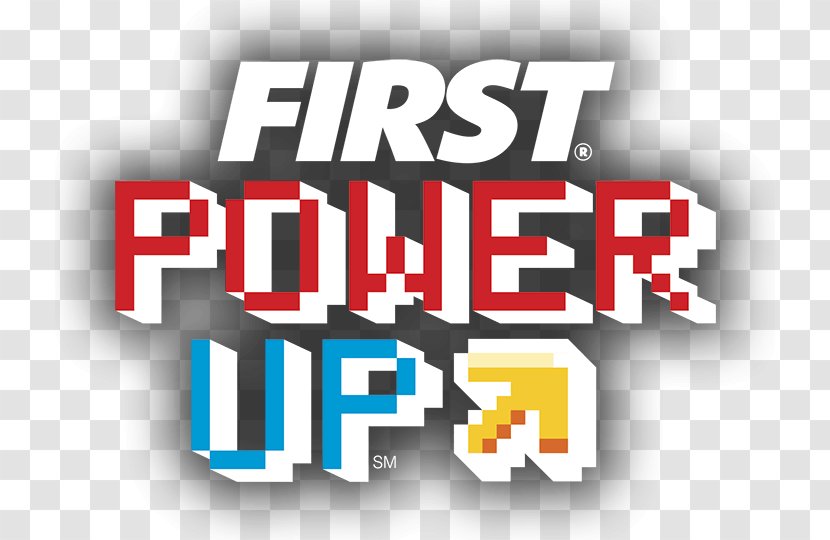 FIRST Stronghold Logo Brand Font - POWER UP Transparent PNG