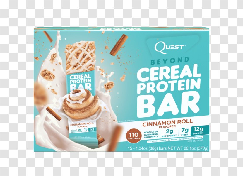 Breakfast Cereal Protein Bar Dietary Supplement Chocolate - Cream - Cinnamon Transparent PNG