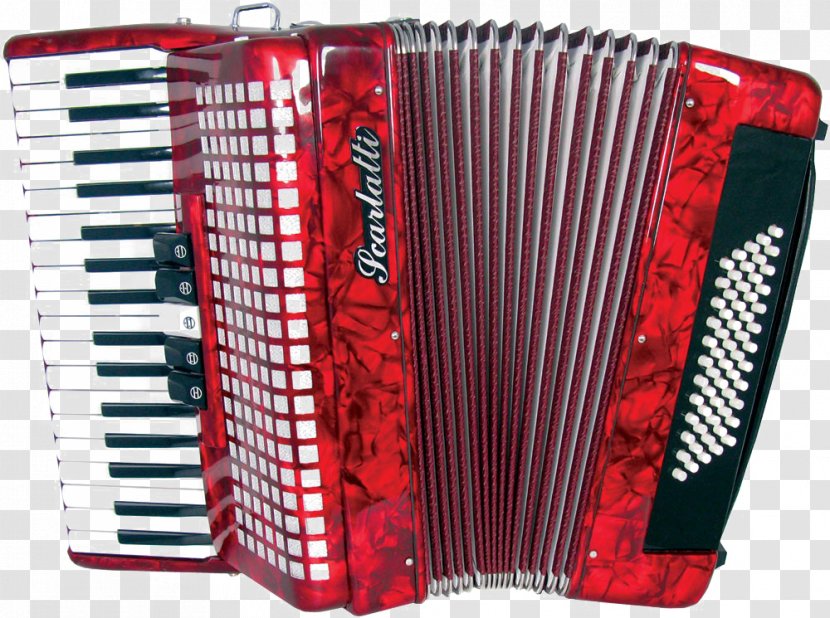 Piano Accordion Hohner Musical Instruments Bass - Silhouette Transparent PNG