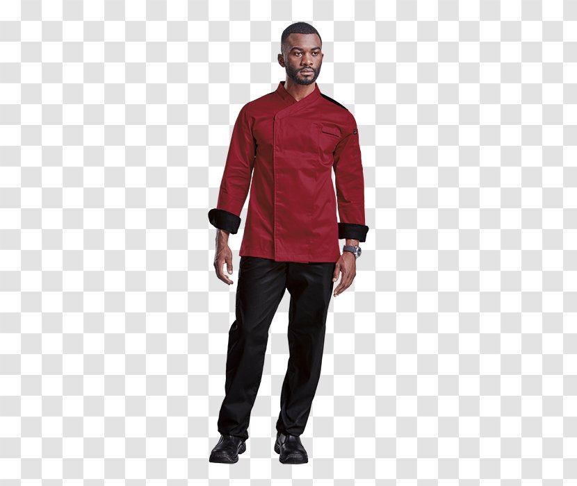 Jacket Sleeve Chef's Uniform Clothing - Costume Transparent PNG