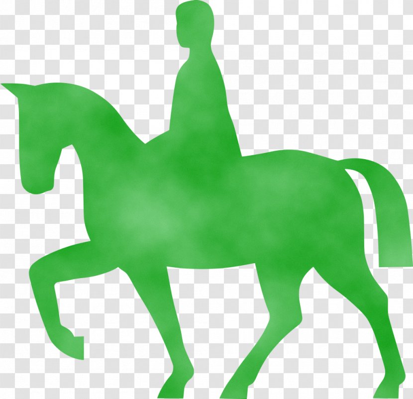 Watercolor Plant - Jumping - Mare Working Animal Transparent PNG