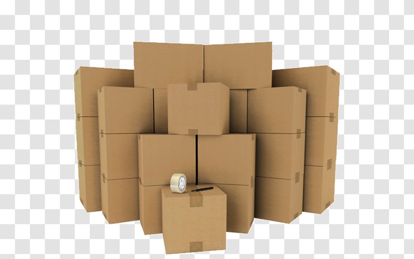 Mover Cardboard Box Corrugated Fiberboard Relocation - Office Supplies Transparent PNG