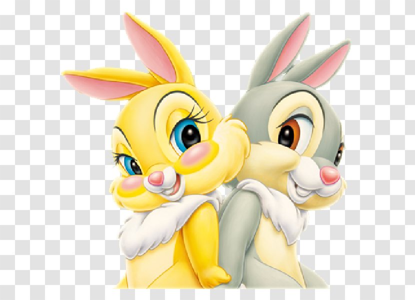 Easter Bunny Thumper Angel Rabbit Clip Art - Whiskers Transparent PNG