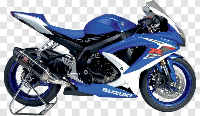 Suzuki GSX-R600 Exhaust System GSX-R750 GSX-R Series - Automotive Exterior Transparent PNG