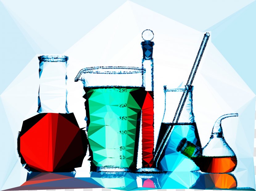Science Laboratory Glassware Echipament De Laborator Experiment - Glass Bottle - Pictures Of Beakers Transparent PNG