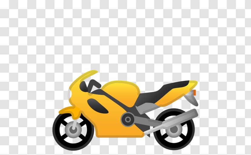 Motorcycle Scooter Car Emoji Motor Vehicle - Cool Moto Transparent PNG