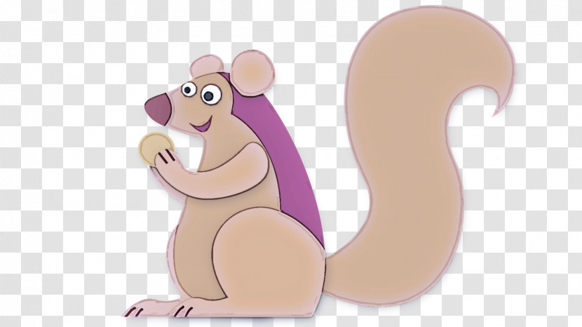 Squirrel Cartoon Mouse Animal Figure Rat Transparent PNG