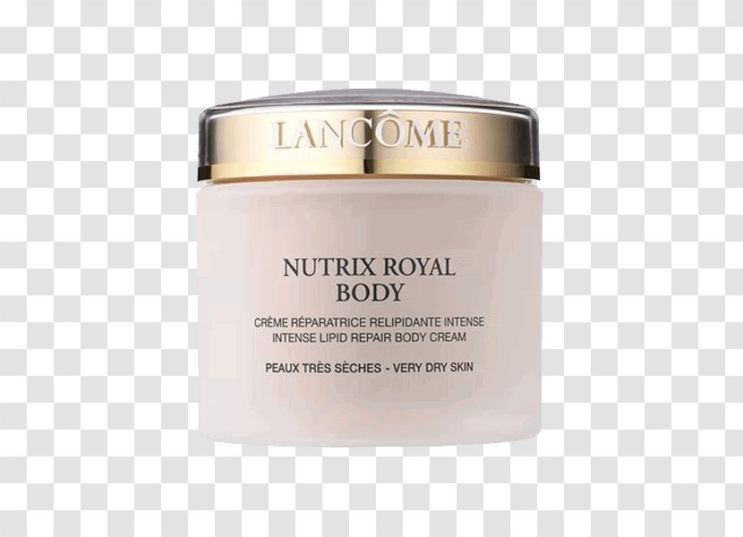 Lancôme Nutrix Royal Body Lotion Cream Moisturizer - Cosmetics - Perfume Transparent PNG