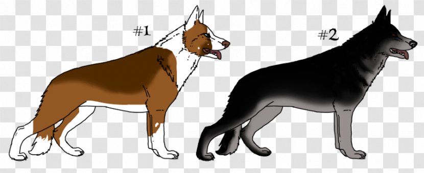 Dog Breed Clip Art Group (dog) Wildlife - German Shepherd Mix Transparent PNG