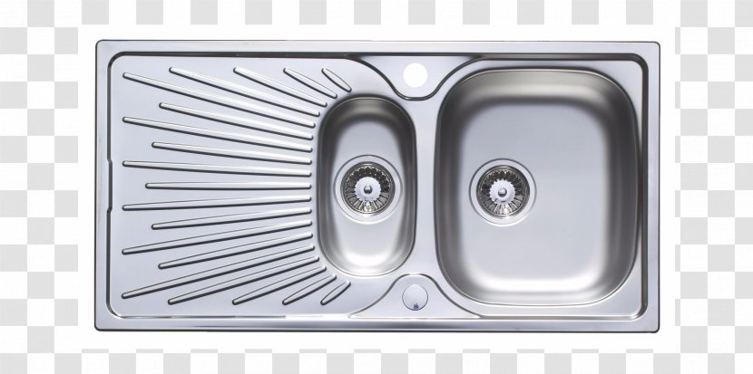 Kitchen Sink Stainless Steel Tap - Bathroom Transparent PNG