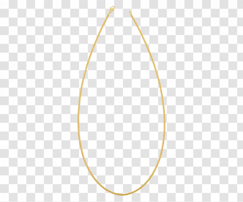 Body Jewellery Circle Line - Jewelry - Gold Chain Transparent PNG
