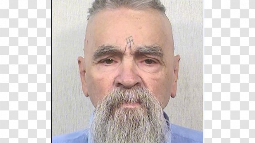 Charles Manson United States Family One Mug Shot - Moustache Transparent PNG