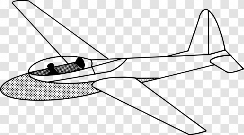 Airplane Glider Clip Art - Shoe Transparent PNG