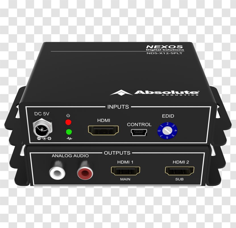 HDMI 4K Resolution Ultra-high-definition Television HDBaseT High-bandwidth Digital Content Protection - Video Graphics Array - Top Angle Transparent PNG