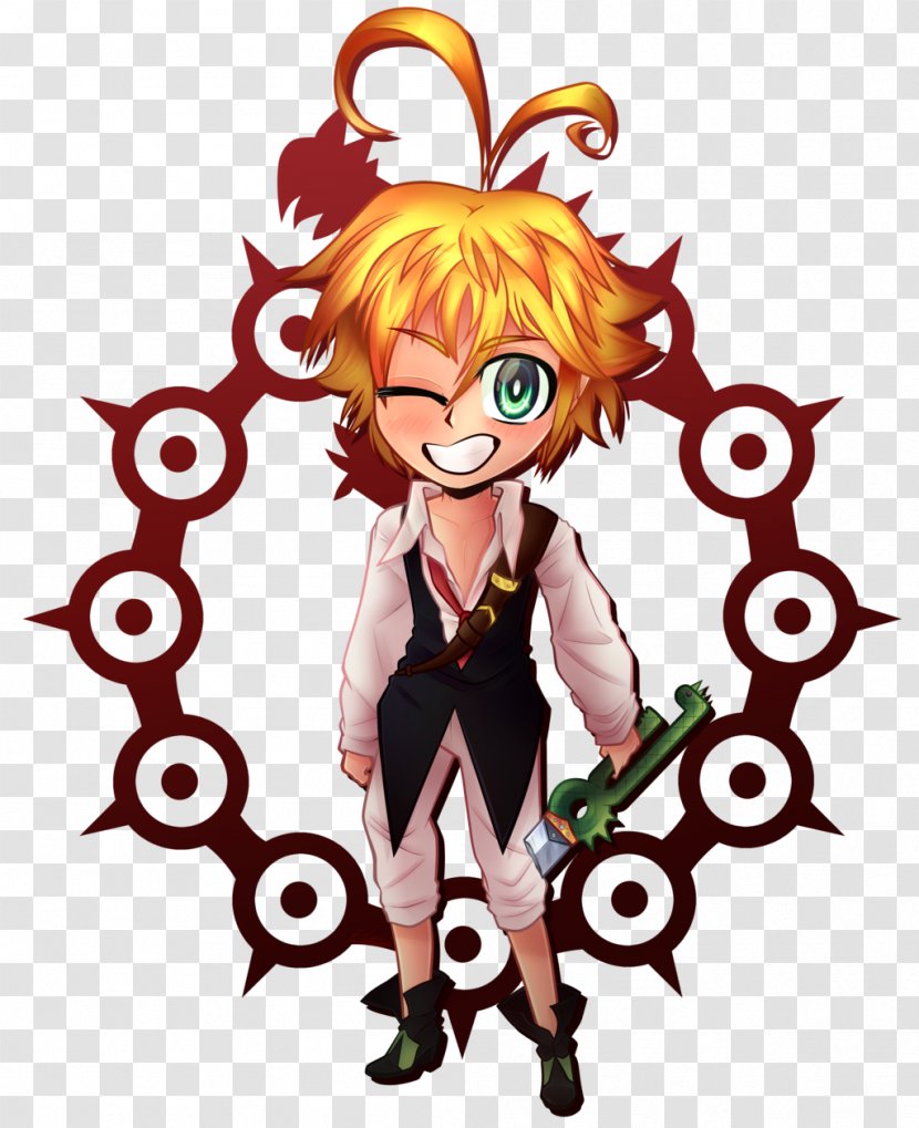 Meliodas The Seven Deadly Sins Pride - Cartoon - Nanatsu No Taizai Transparent PNG