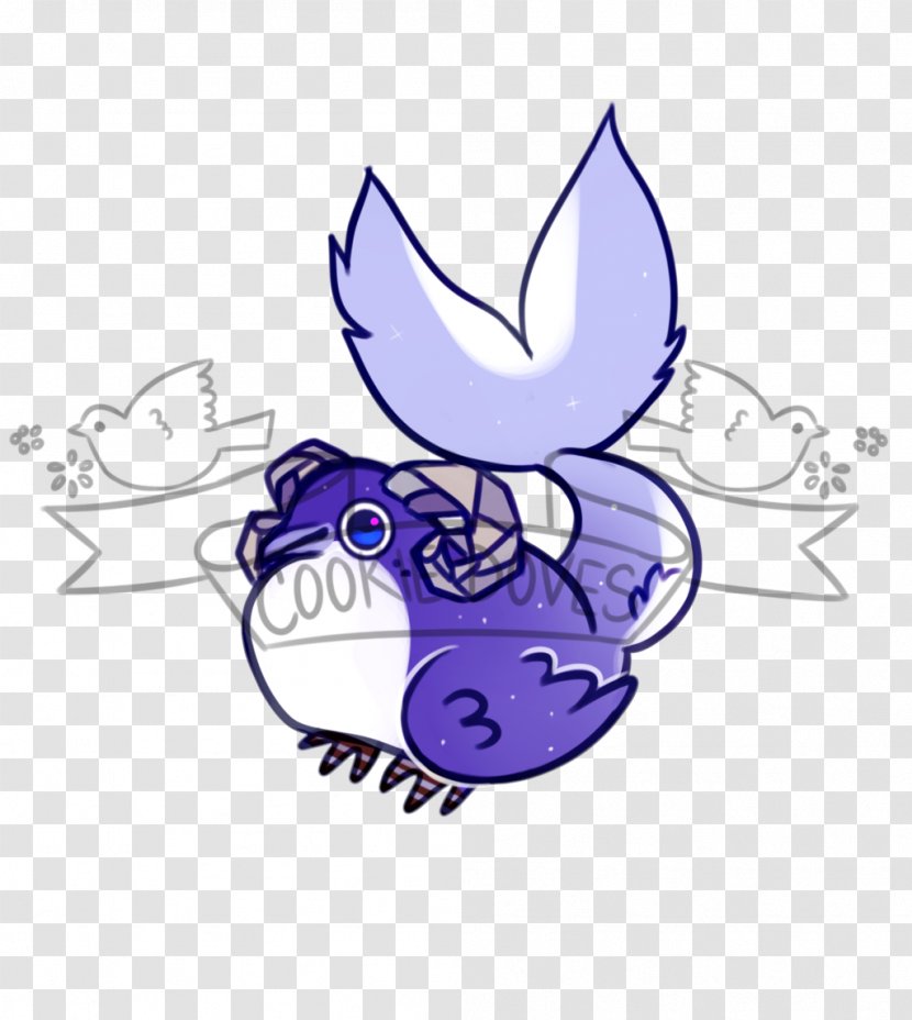 Drawing Lavender Art Purple - Cartoon - Squab Transparent PNG