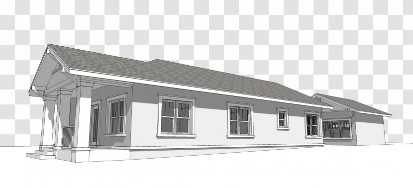 Architecture Facade Project Cottage - Property - Cad Floor Plan Transparent PNG