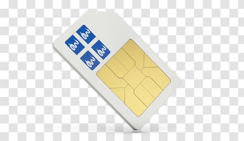 Subscriber Identity Module - Yellow - Dual Sim Transparent PNG
