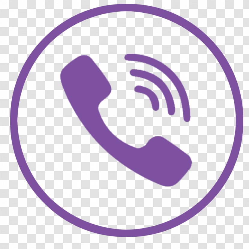 Vector Graphics Viber Logo Telephone Call - Violet - Whatsapp Computer Transparent PNG