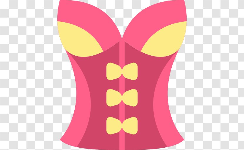 Cartoon Clip Art - Heart - Corset Transparent PNG