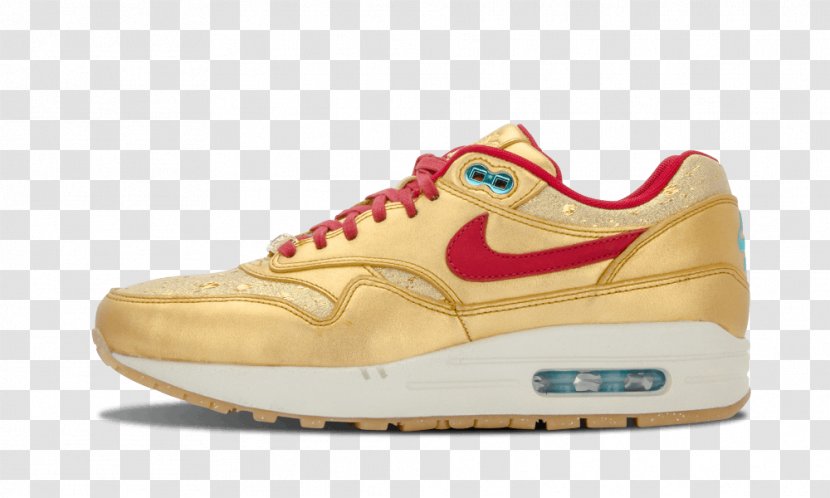 Sports Shoes Nike Air Max 1 Women's Adidas - Gold Black Vans For Women Transparent PNG