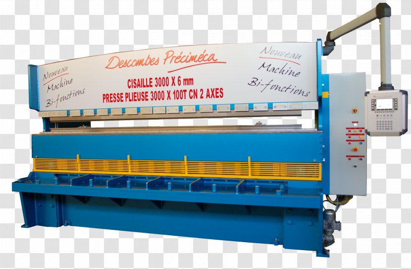Machine Cisaille Presse-plieuse Press Brake Industry - Architectural Engineering - Gruge Transparent PNG