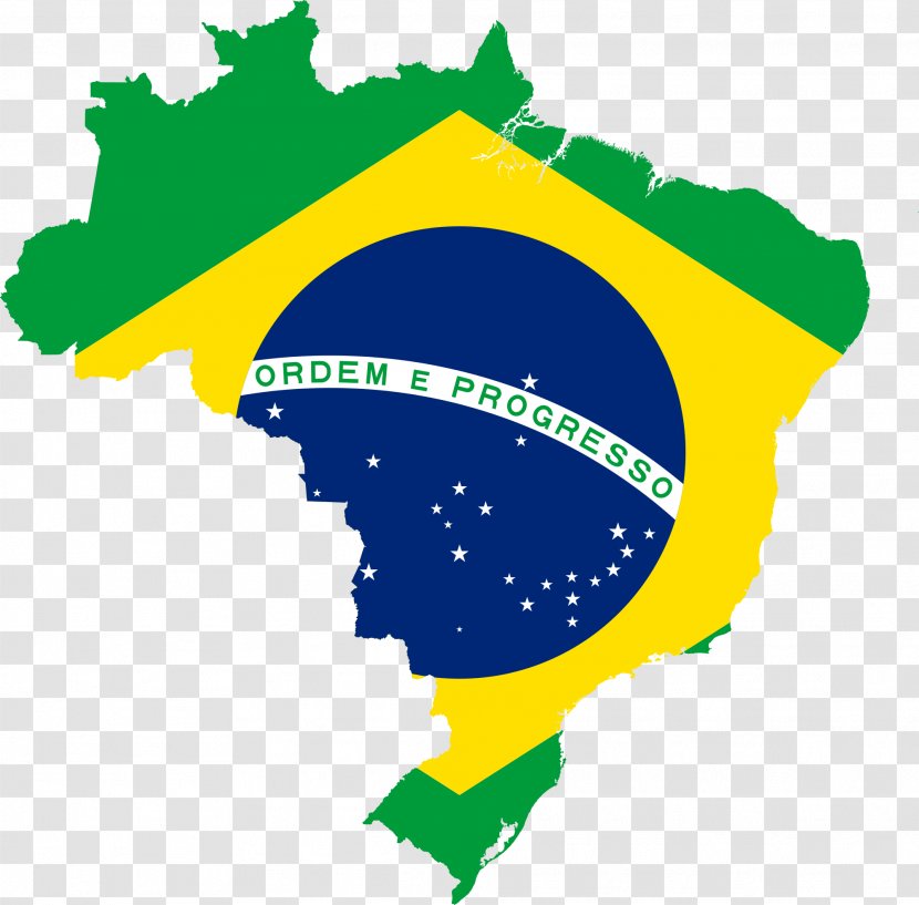 Flag Of Brazil Map Portugal - Flags South America - Cliparts Transparent PNG