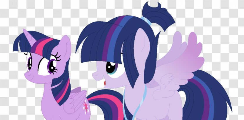 Twilight Sparkle Pony Rainbow Dash YouTube DeviantArt - Silhouette - Mom And Daughter Transparent PNG