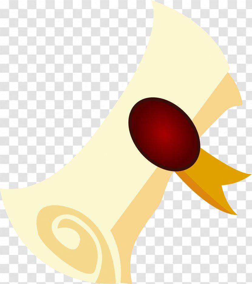 Clip Art - Yellow - Scroll Transparent PNG